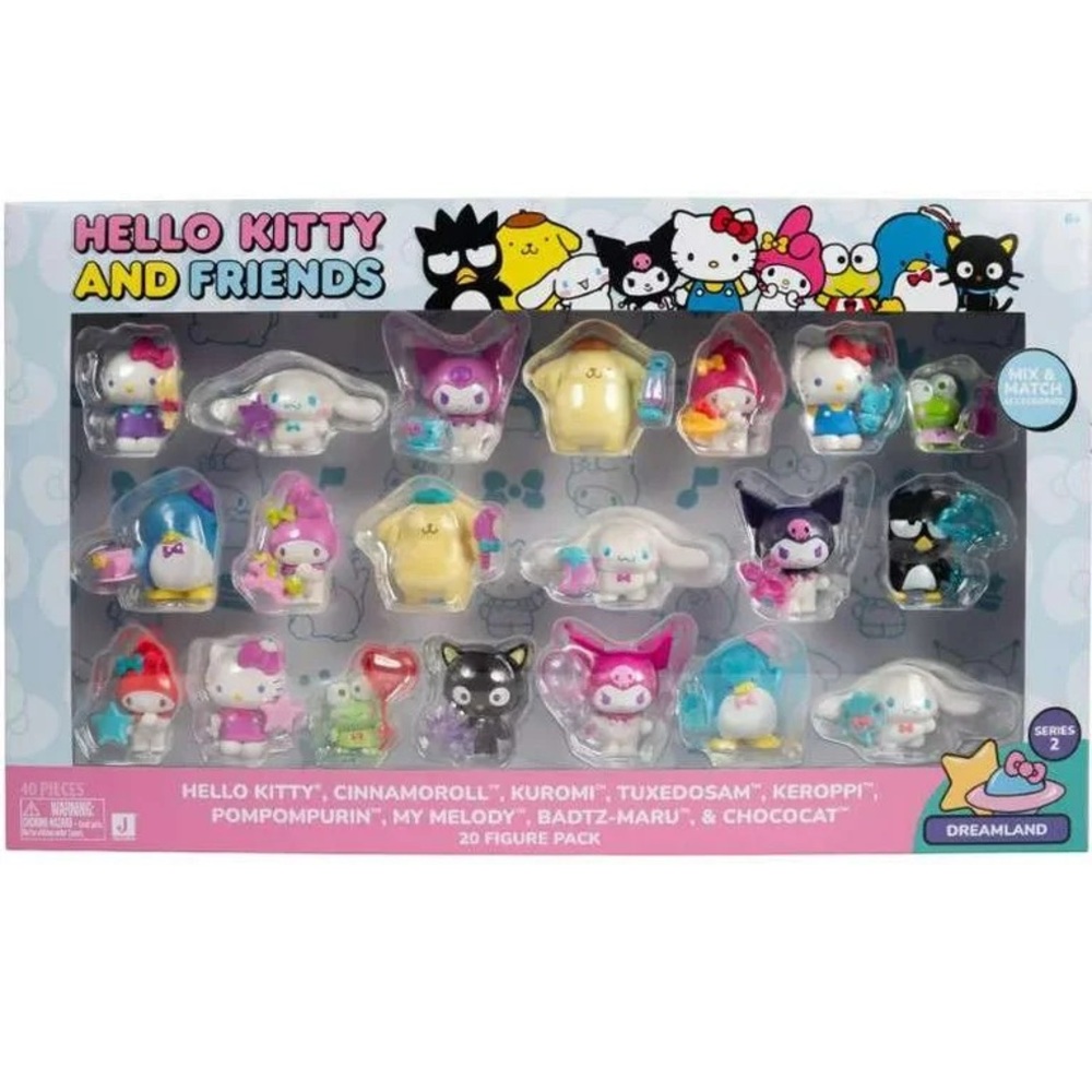 Hello Kitty and Friends Figure Pack - Multicolor